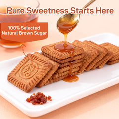 Dujosoo Gourmet Brown Sugar Cookies - Lightly Baked, Perfect Sweetness, Crisp Texture(pack of 100)(副本) (10101737652545)
