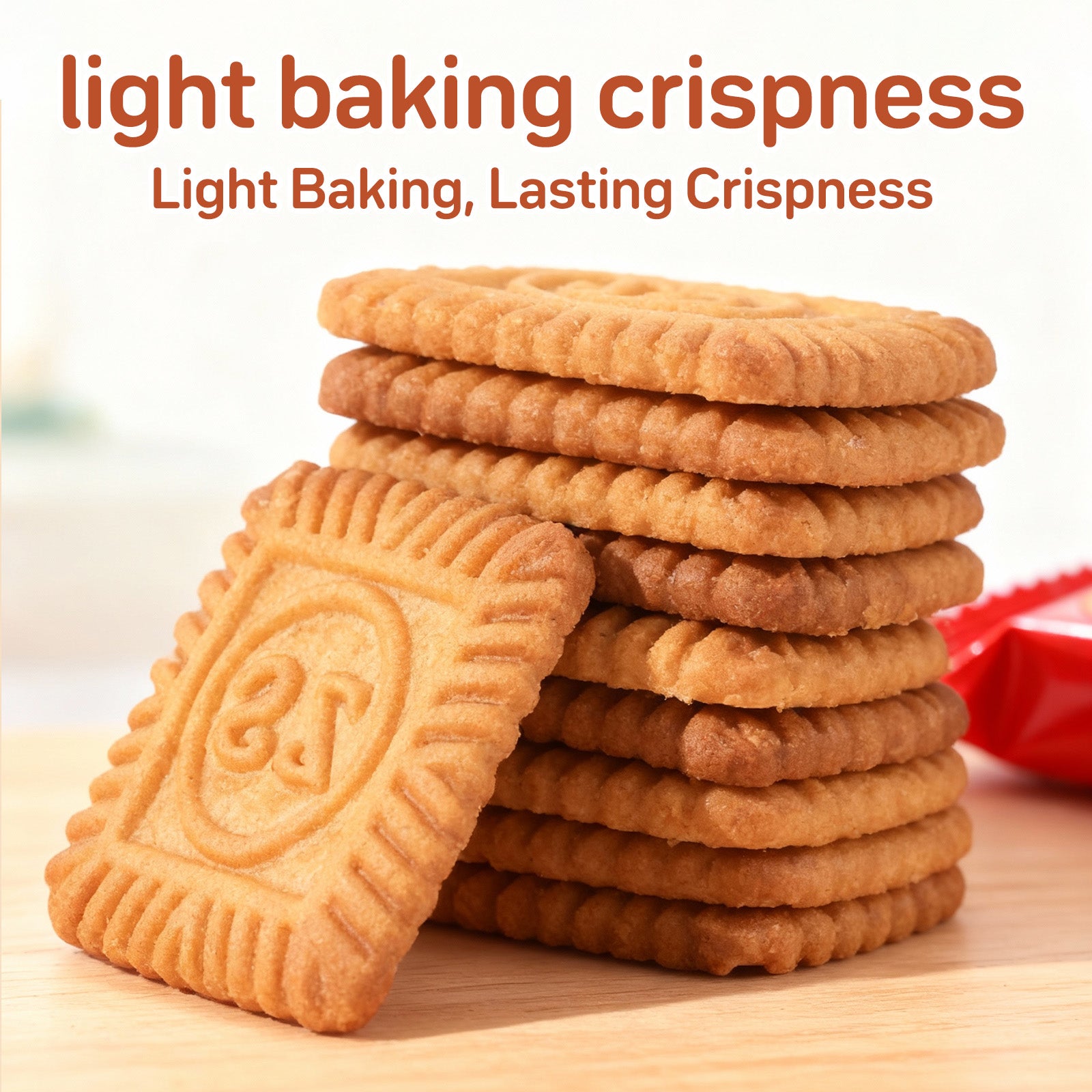 Dujosoo Gourmet Brown Sugar Cookies - Lightly Baked, Perfect Sweetness, Crisp Texture（pack of 100）（副本） (10101737652545)