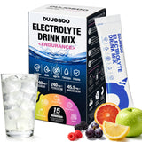 Load image into Gallery viewer, Electrolyte Powder Packets Sugar Free Hydration Drink Mix with 7 Electrolytes &amp; 6 Vitamins, Lion's Mane &amp; BCAAs for Focus and Muscle Recovery, 5 Flavors, 15 Stick Packs, 5.29 oz (150 g) (10361890210113)