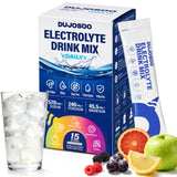 Load image into Gallery viewer, Electrolyte Powder Packets Sugar Free Hydration Drink Mix with 7 Electrolytes &amp; 6 Vitamins, Lion's Mane &amp; BCAAs for Focus and Muscle Recovery, 5 Flavors, 15 Stick Packs, 5.29 oz (150 g) (10361890210113)