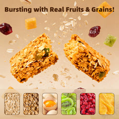 Dujosoo Powerhouse Nut Mix Granola Bar – 3 Fruit Fusion, Non-Fried & Wholesome Snack (10109159539009)