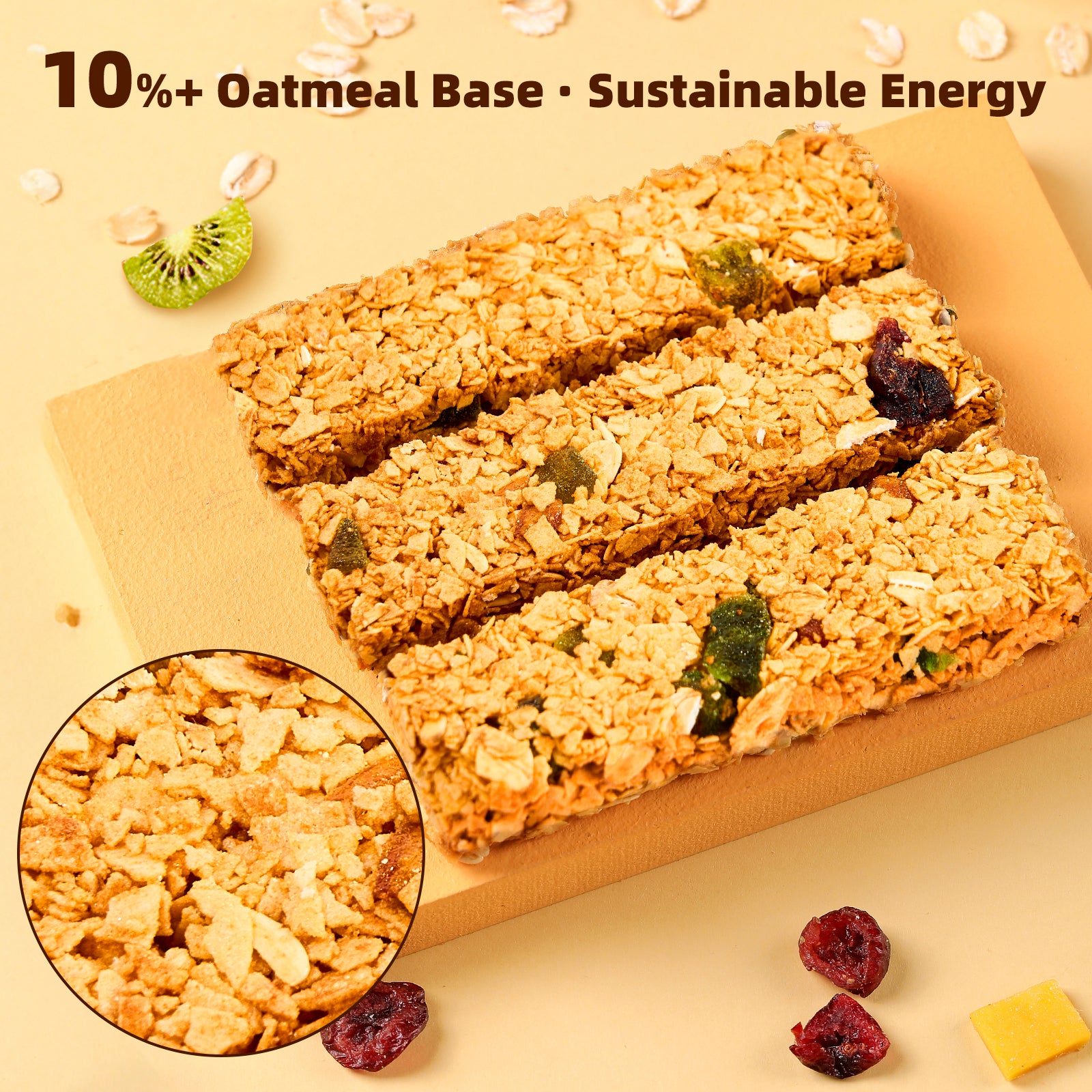 Dujosoo Powerhouse Nut Mix Granola Bar – 3 Fruit Fusion, Non-Fried & Wholesome Snack (10109159539009)