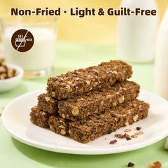 Dujosoo Crispy Chocolate Granola Bar Bars – High Fiber, On-the-Go Snack for Lasting Energy (10109158424897)