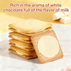 Dujosoo White chocolate  Sandwich Cookies: Perfectly Baked, Delicately Soft (10105767952705)