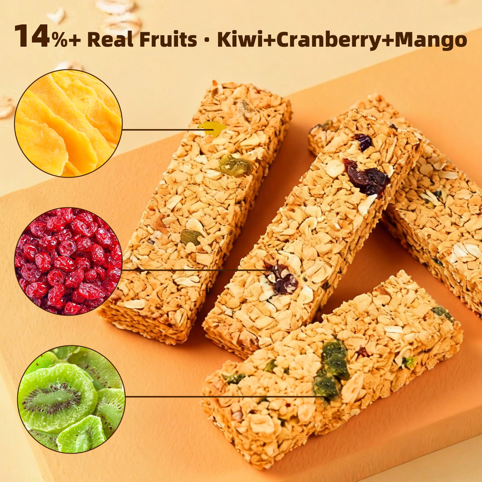 Dujosoo Powerhouse Nut Mix Granola Bar – 3 Fruit Fusion, Non-Fried & Wholesome Snack (10109159539009)