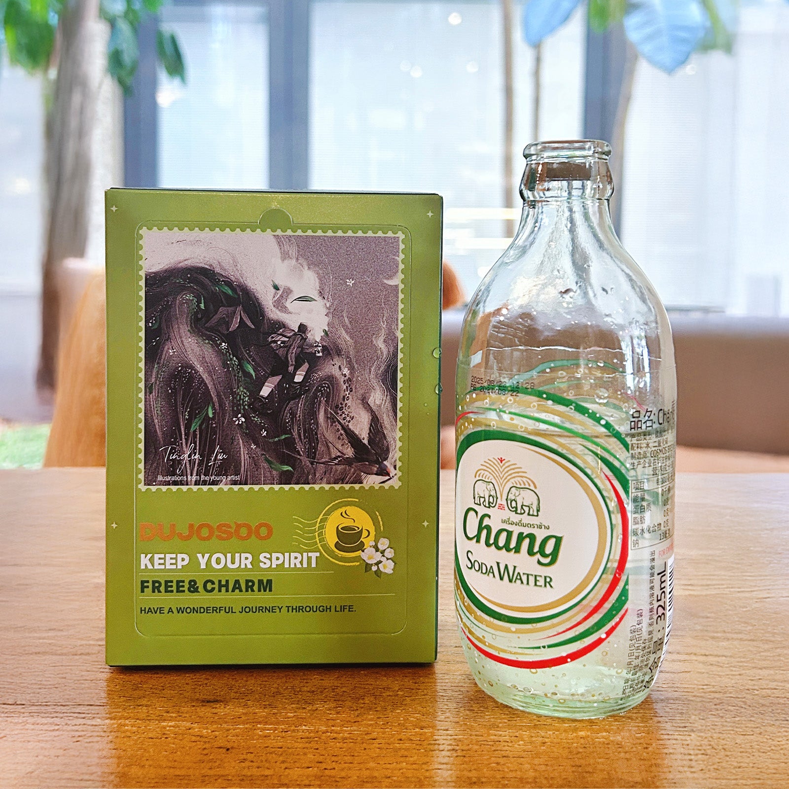 Dujosoo Jasmine Green Powder Latte: Zero Sugar, Just 44 Calories. Pure Delight.(pack of 120) (10070542319937)