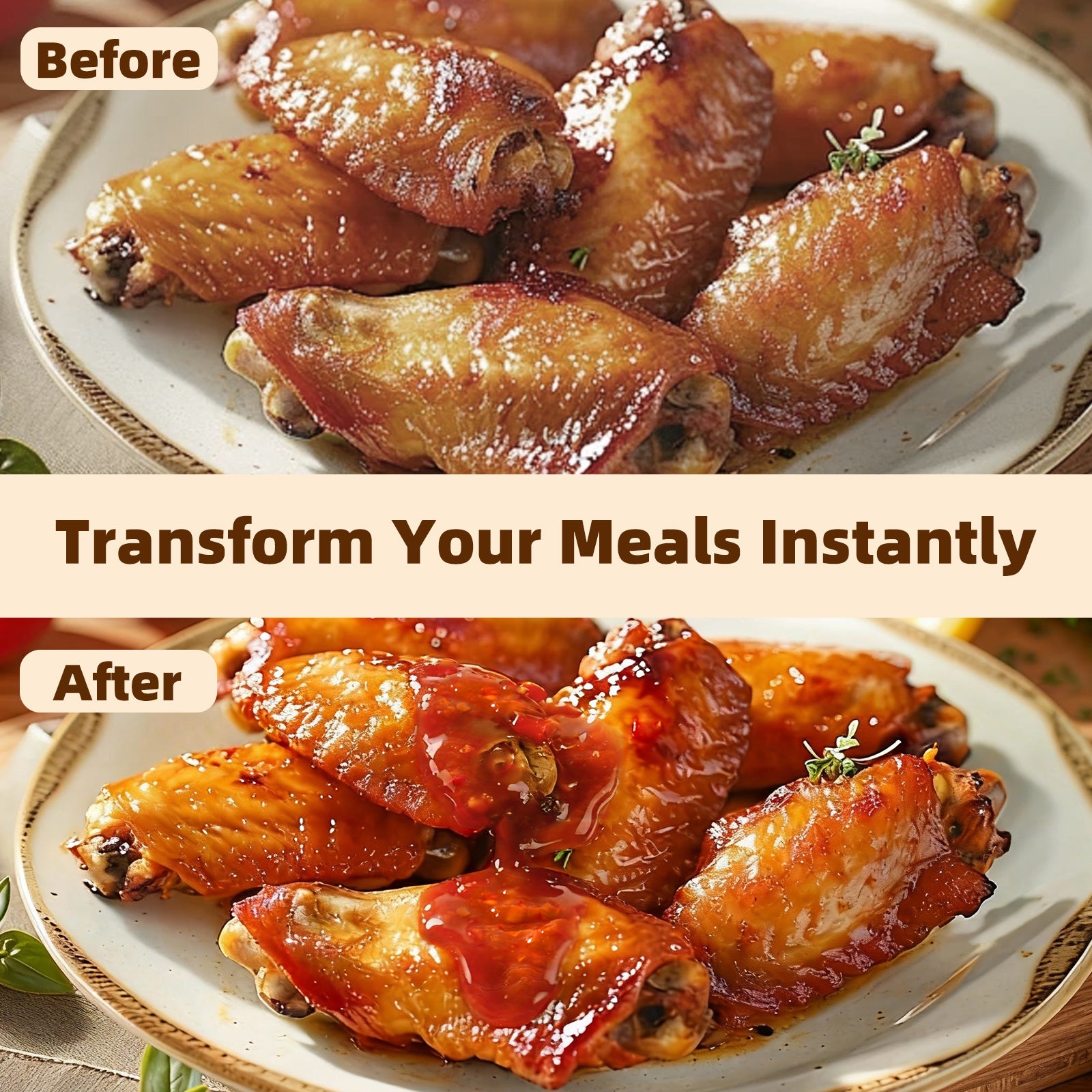 Dujosoo Garlic&Onion Sauce,The Perfect Balance: Bold Garlic & Sweet Onion.-20 bottles per case (10101365801281)