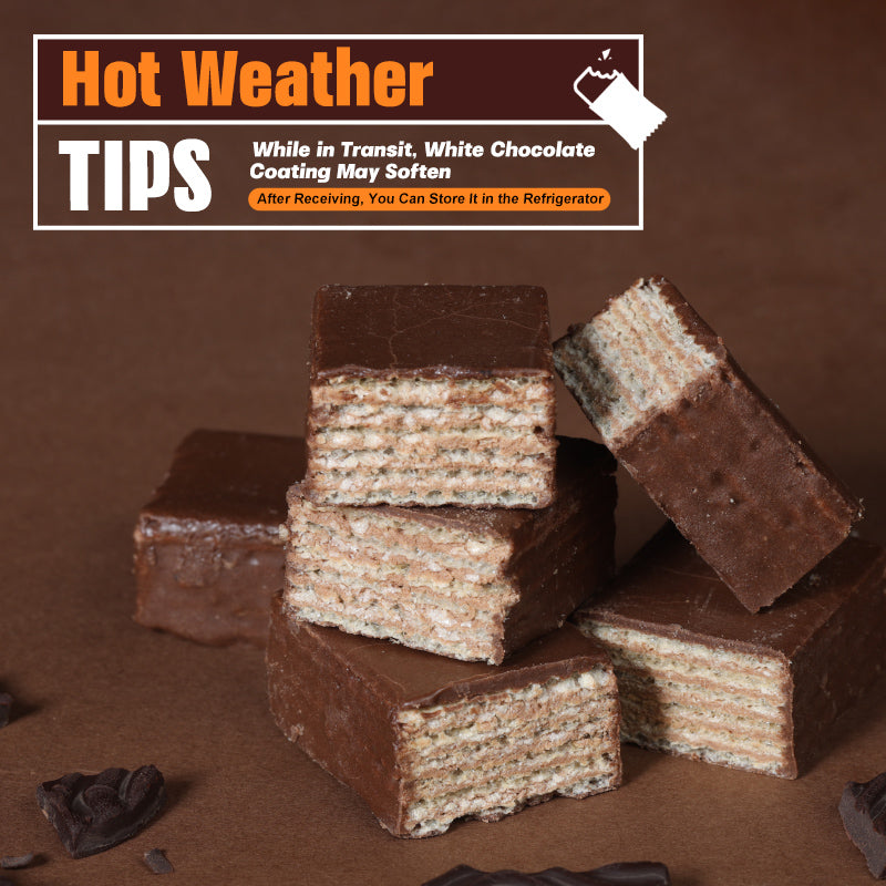 Dujosoo Cocoa Crunch High-Protein Wafer Bar,More Cocoa, More Power! 7% Cocoa Wafer Protein Bar for Energy & Muscle. (10101038219585)