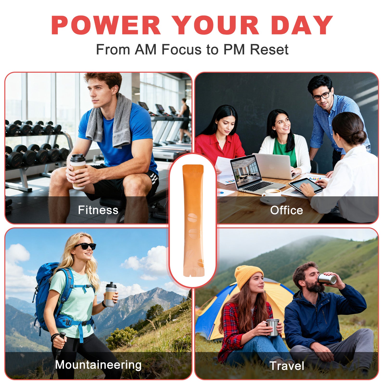 Dujosoo Apple Americano Powder: Triple-Boost Energy + 25% Real Apple, 0 Sugar(pack of 120) (10103258775873)